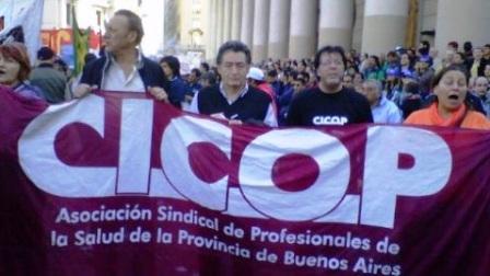 Médicos bonaerenses nucleados en Cicop piden convocatoria a paritaria