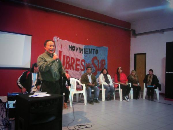 Jorge Ceballos presentó candidatos en Tigre ()