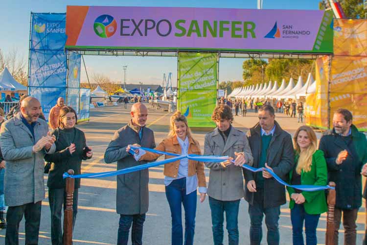 Juan Andreotti inauguró “Expo Sanfer”