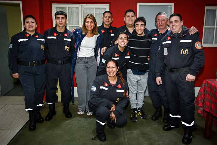El Municipio de Tigre celebró el Día Nacional del Bombero Voluntario en Benavídez