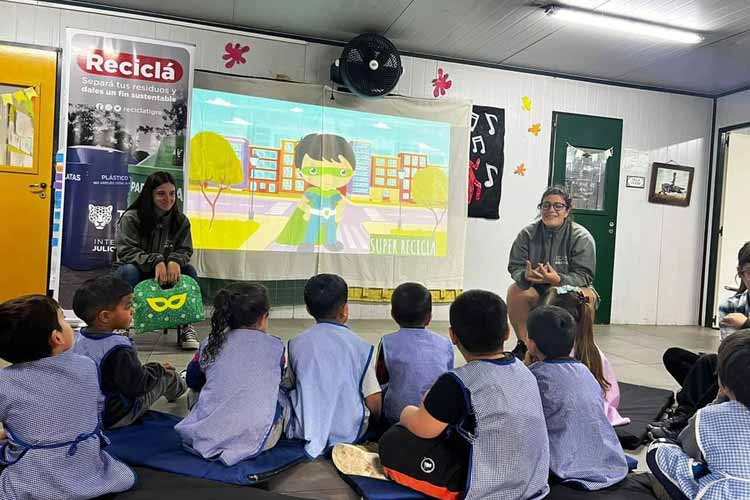 Tigre promueve el reciclaje en las escuelas con talleres para estudiantes y docentes
