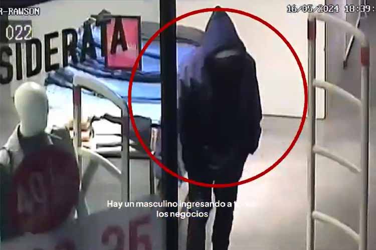 Las cámaras de San Isidro permiten la detención de un hombre tras robar en Martínez
