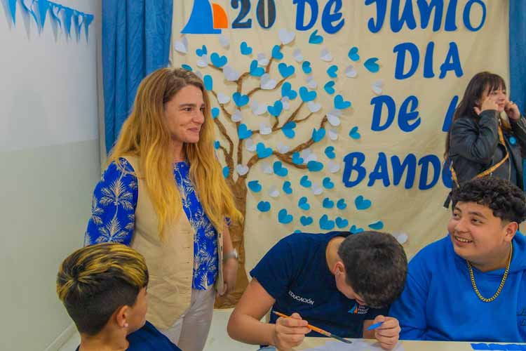 Actividades en San Fernando por el Día de la Bandera
