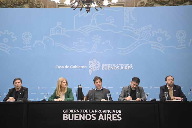 Kicillof presentó un proyecto de ley para fomentar inversiones estratégicas en la provincia de Buenos Aires