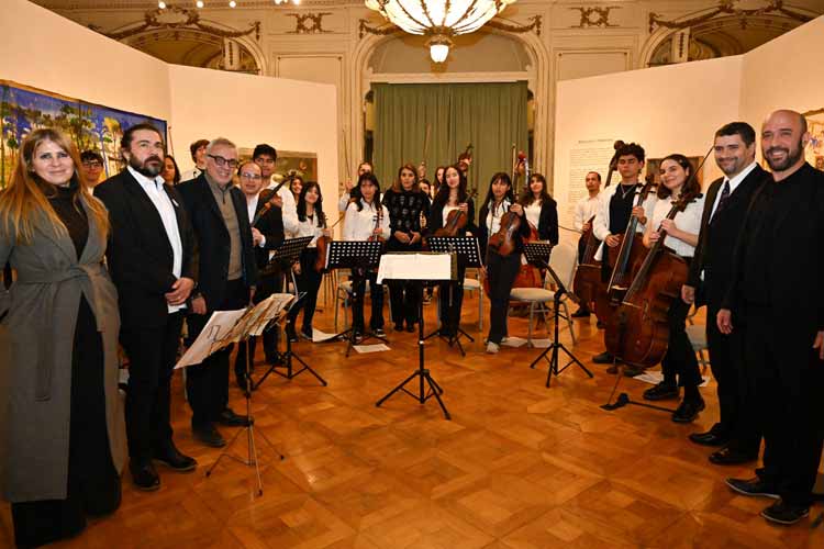 Julio Zamora participó del 15 aniversario del Programa de Orquestas Infanto Juvenil en Tigre