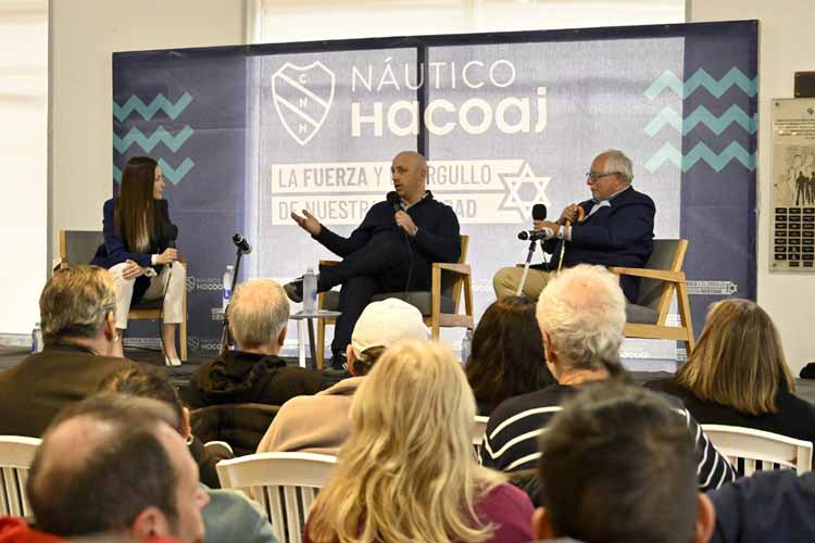 El Municipio de Tigre participó en charla sobre antisemitismo en el Club Náutico Hacoaj