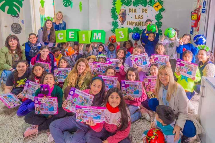 El Municipio de San Fernando festejó el Día de las Infancias con juegos y aprendizaje