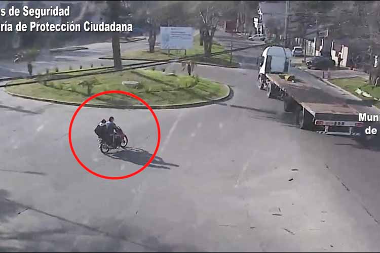 Operativo en General Pacheco: Detienen a dos hombres con motocicleta robada