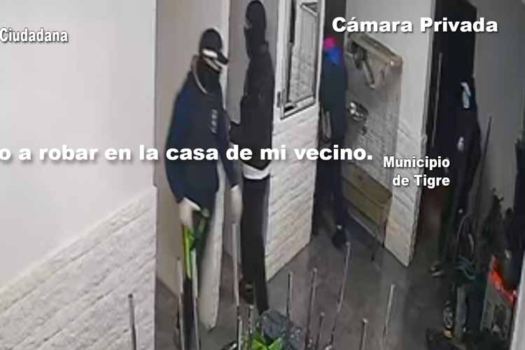 Robo en El Talar: detienen a tres delincuentes gracias a cámaras de seguridad