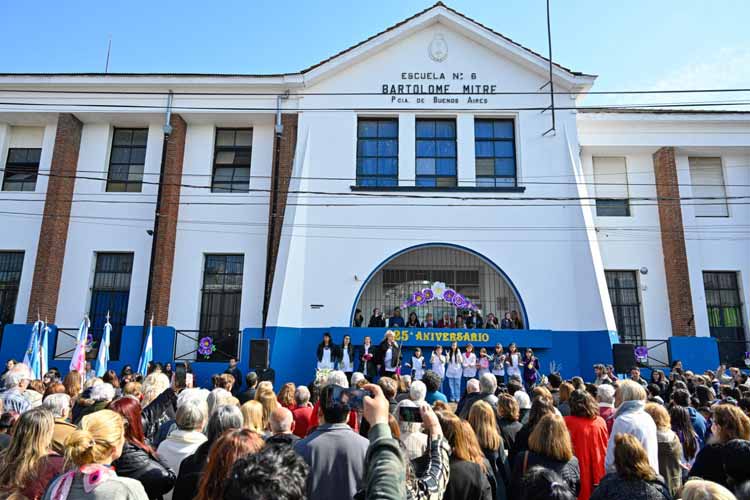 La Escuela Primaria N° 6 de celebró sus 125 años de historia