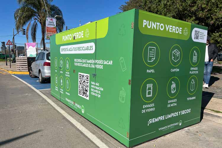 Reciclaje en Vicente López: renovación de los Puntos Verdes para mejorar el cuidado del medio ambiente