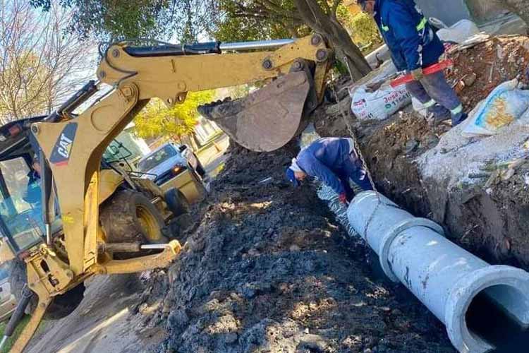 Tigre continúa con obras de entubamiento en Benavídez, El Talar y más localidades