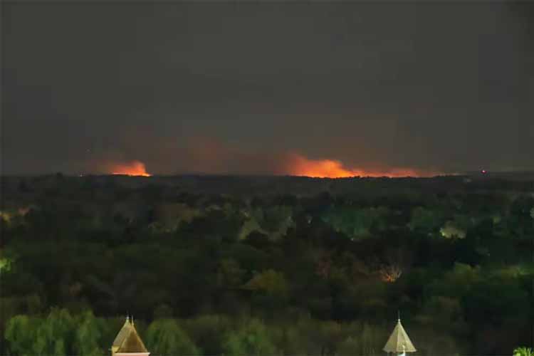 Controlaron un nuevo incendio en el Delta de Tigre tras nueve horas de combate contra las llamas