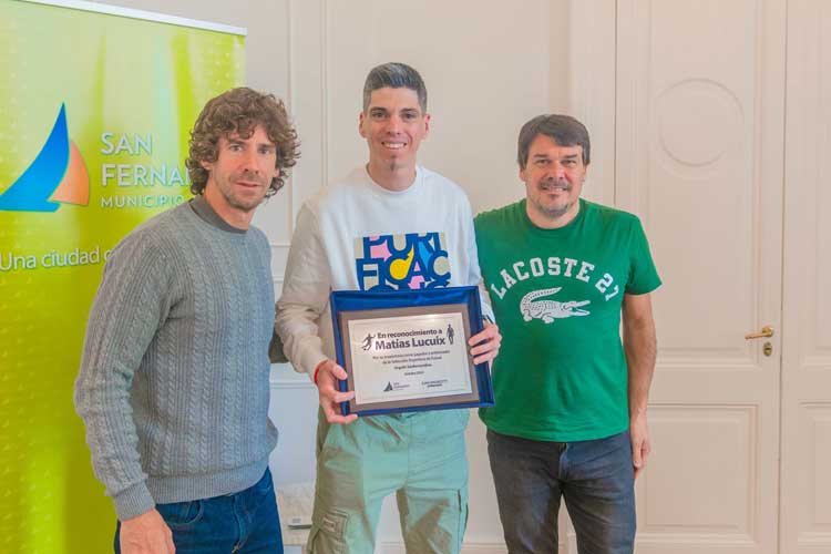 Juan Andreotti destacó al sanfernandino Matías Lucuix, DT subcampeón mundial de futsal