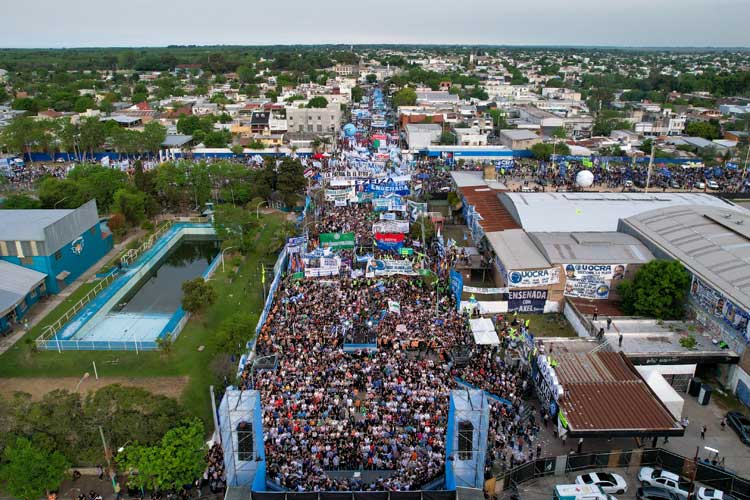 Axel Kicillof en el Día de la Lealtad