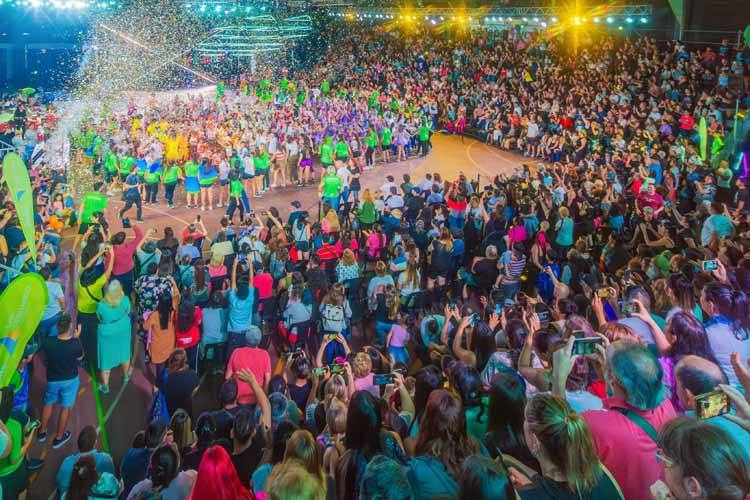 Gimnasiadas en San Fernando: una muestra de inclusión y deporte para todas las edades