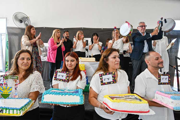 La Escuela Primaria N°21 de Rincón de Milberg celebró su 75° aniversario