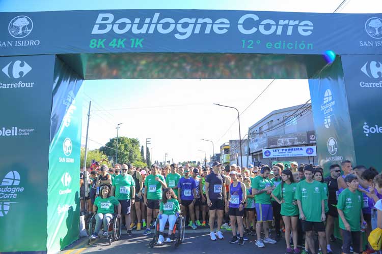 Boulogne Corre 2024: más de 5 mil participantes en la carrera solidaria de San Isidro