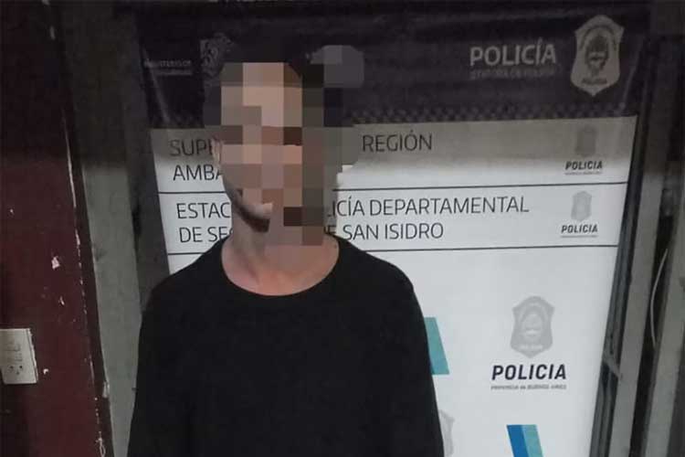 San Isidro: la Policía detuvo a un ladrón disfrazado con peluca tras enfrentarlo durante una entradera