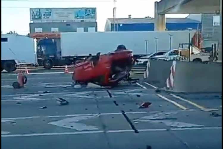 Choque fatal en la Panamericana: un hombre murió tras impactar en el peaje de Pacheco