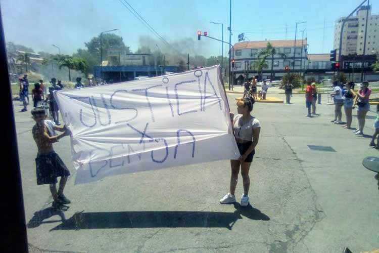 Familiares del menor asesinado en la Villa Garrote cortaron el ingreso a Tigre en reclamo de justicia