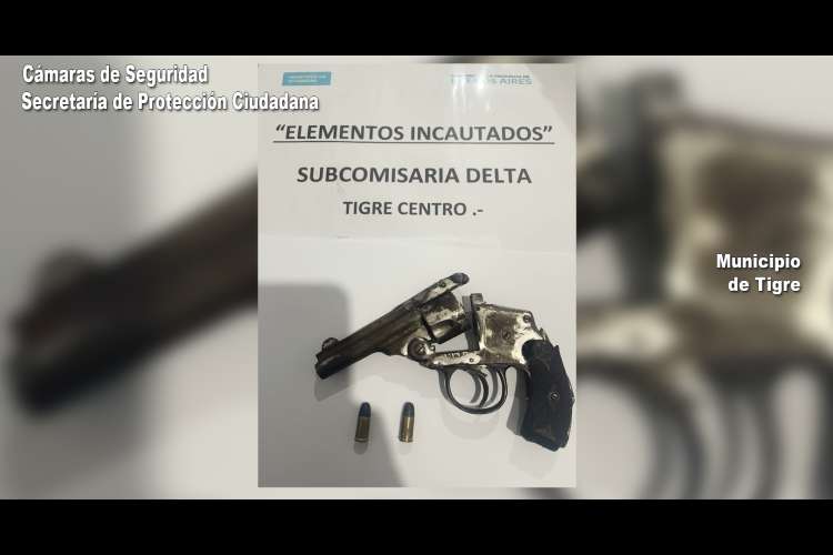 Detienen a un ladrón armado en un cajero automático en Tigre gracias a un operativo del COT.